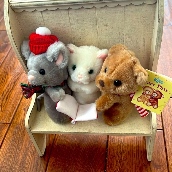 Vintage Russ Luv Pets Christmas Trio - Picture 3 of 4